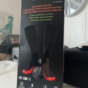 32° Heat rechargeable heated socks Medium size unisex